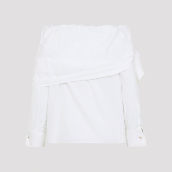 26SS 막스마라 긴팔 티셔츠 2611111121600 White - MAX MARA