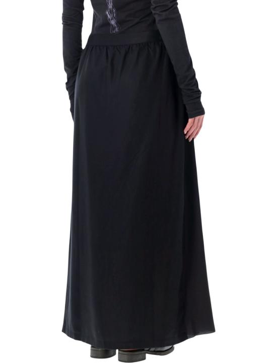 26SS 아워레가시 비치 스커트 드레이핑 W2264BDB Black - OUR LEGACY