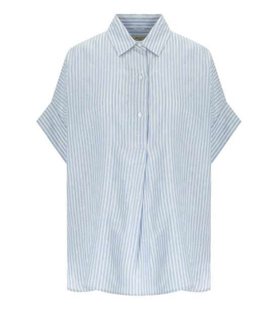 26SS 위켄드막스마라 블라우스 2615111122600 015 38 Light Blue