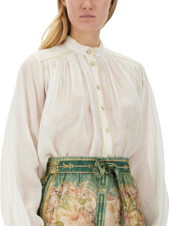  짐머만 블라우스 8832TRS243 IVORY Neutrals - ZIMMERMANN