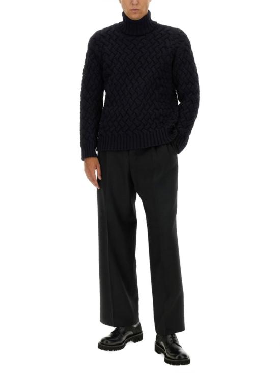  드리스 반 노튼 터틀넥 021233 9706509 Black - DRIES VAN NOTEN