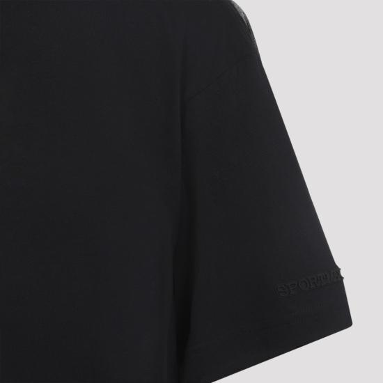 26SS 스포트막스 반팔 티셔츠 2612941041600 Black - SPORTMAX