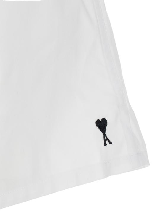 26SS 아미 숏팬츠 HUN206CO0224100 White - AMI