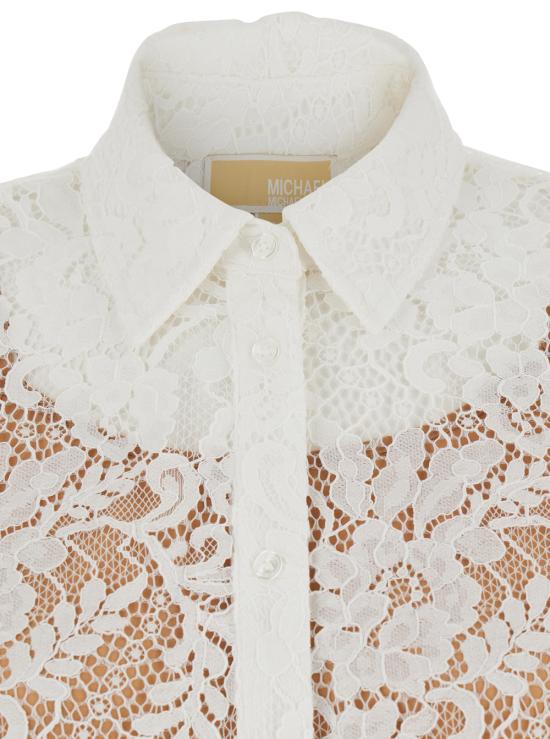 26SS 마이클 코어스 블라우스 MS64101KQ9100 White - MICHAEL KORS