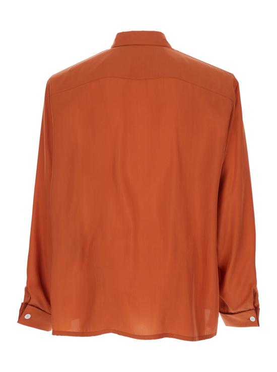 26SS 생로랑 긴팔 셔츠 854240Y6J786550 Orange - SAINT LAURENT