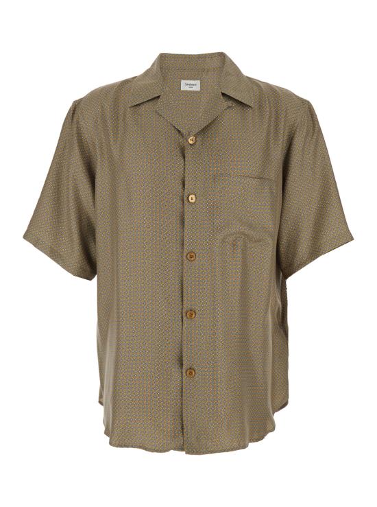 26SS 생로랑 반팔 셔츠 860621Y2N627068 Beige