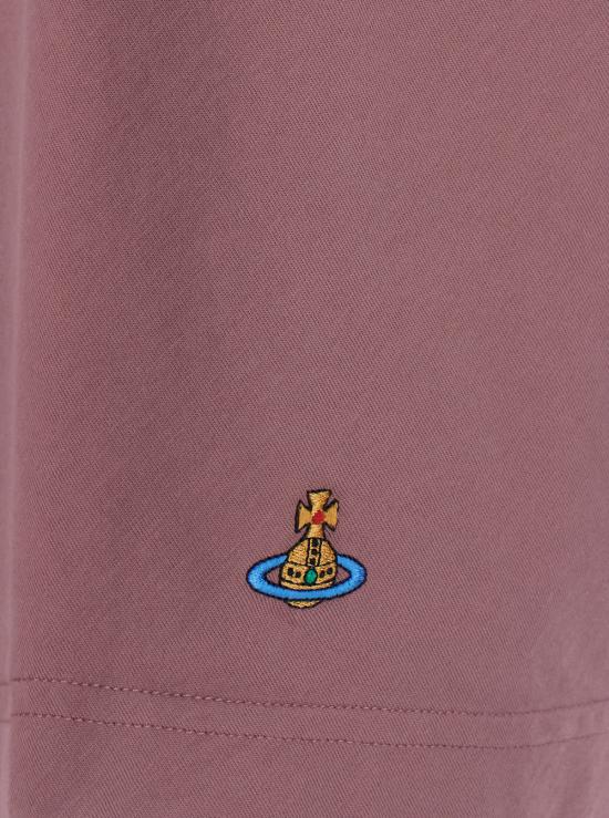 26SS 비비안웨스트우드 반팔 티셔츠 3G01004QJ001MD409 Pink - VIVIENNE WESTWOOD