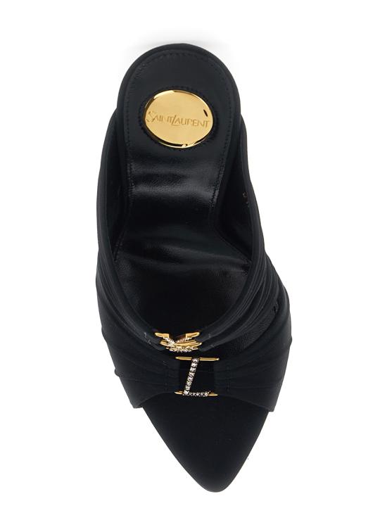 26SS 생로랑 샌들 859545AAF4G1097 Black - SAINT LAURENT