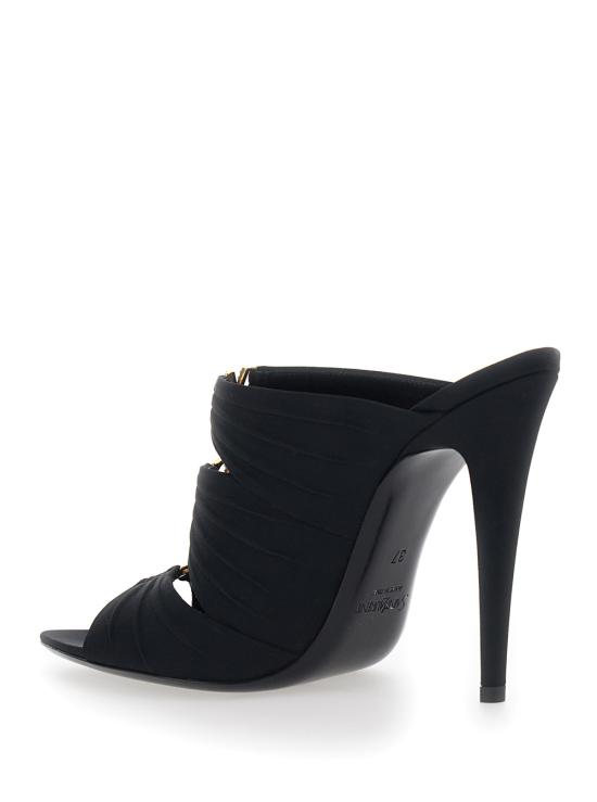 26SS 생로랑 샌들 859545AAF4G1097 Black - SAINT LAURENT