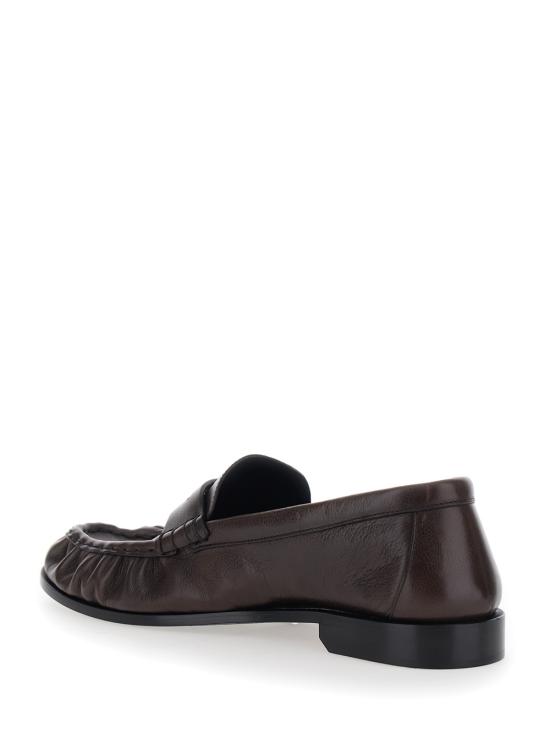 26SS 생로랑 매트 레더 서플 르 로퍼 83947125VAA2128 Brown - SAINT LAURENT