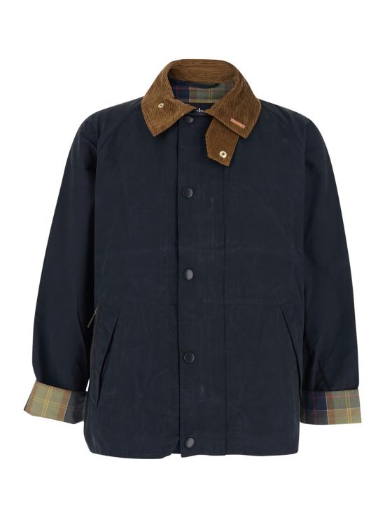 26SS 바버 자켓 MCA1098NY91 Blu