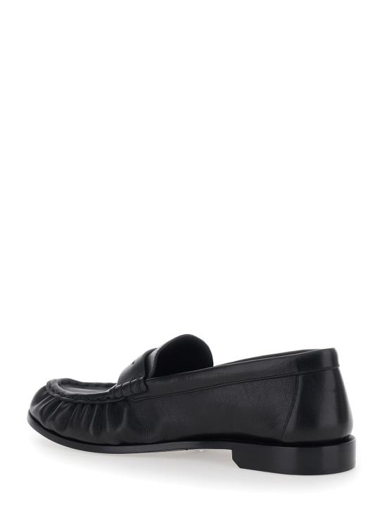 26SS 생로랑 스웨이드 로퍼 83947125VAA1000 Black - SAINT LAURENT