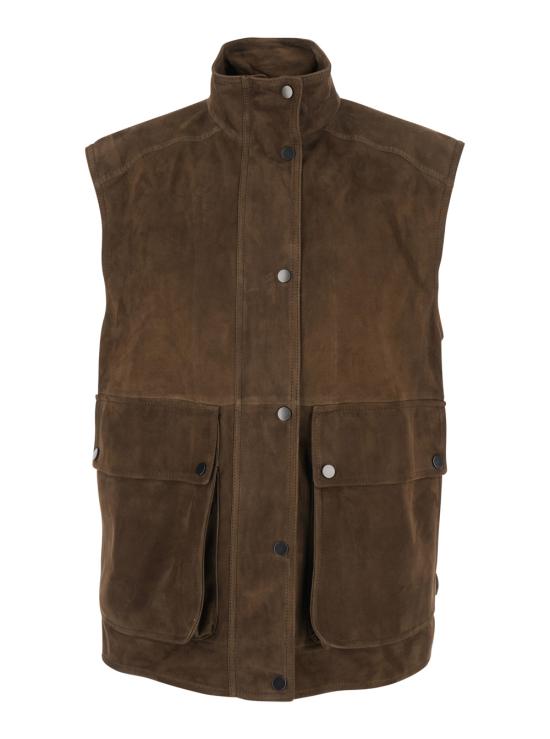 26SS 브루넬로 쿠치넬리 수트 자켓 MPCAI7972C8921 Brown