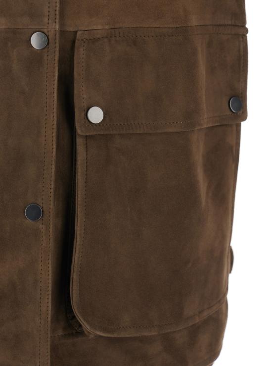 26SS 브루넬로 쿠치넬리 수트 자켓 MPCAI7972C8921 Brown - BRUNELLO CUCINELLI