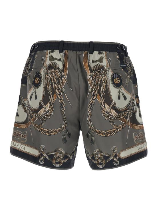 26SS 돌체앤가바나 스윔팬츠 M4E68TFIM7THJ5XB Grey - DOLCE & GABBANA