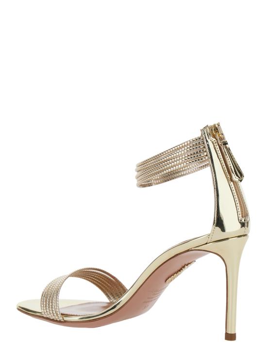26SS 아쿠아주라 샌들 SWYMIDS0SSYSOG Metallic - AQUAZZURA