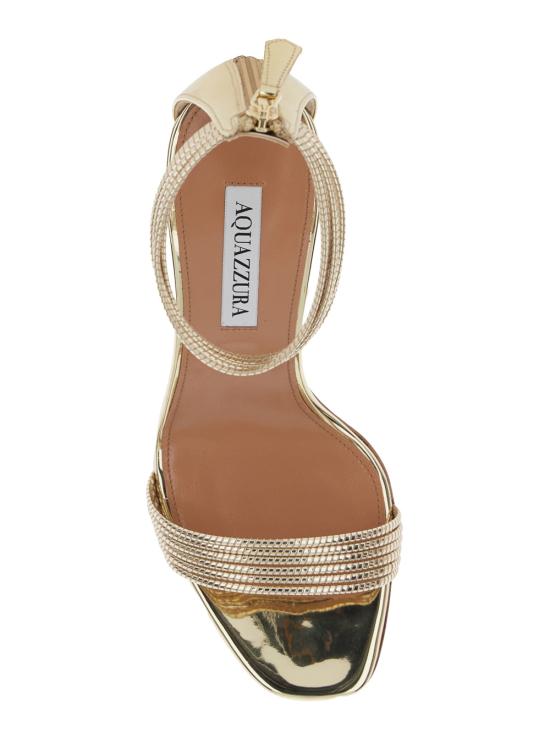 26SS 아쿠아주라 샌들 SWYMIDS0SSYSOG Metallic - AQUAZZURA