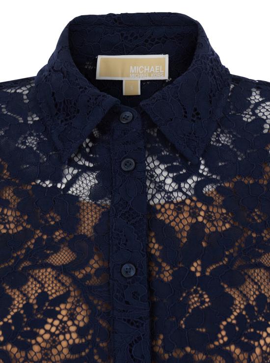 26SS 마이클 코어스 블라우스 MS64101KQ9409 Blu - MICHAEL KORS