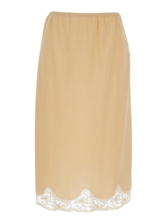 26SS 생로랑 미디 스커트 851414Y100W2965 Beige