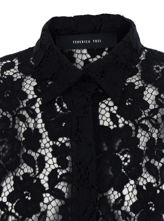 26SS 페데리카 토시 블라우스 4110941029 Black - FEDERICA TOSI