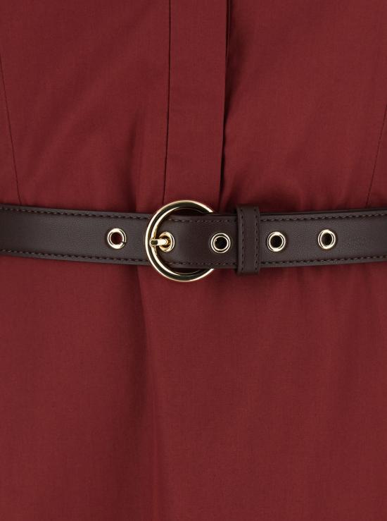 26SS 막스마라 스튜디오 롱 원피스 2616221052600074 Bordeaux - MAX MARA STUDIO