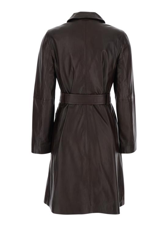 26SS 막스마라 스튜디오 가죽 자켓 2616471011600002 Brown - MAX MARA STUDIO