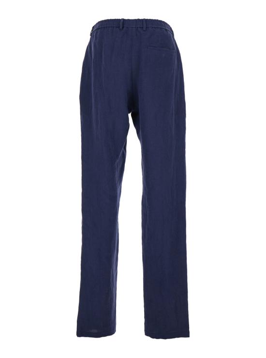 26SS 엠포리오 아르마니 스트레이트 팬츠 EM004672TE10410UB094 Blu - EMPORIO ARMANI