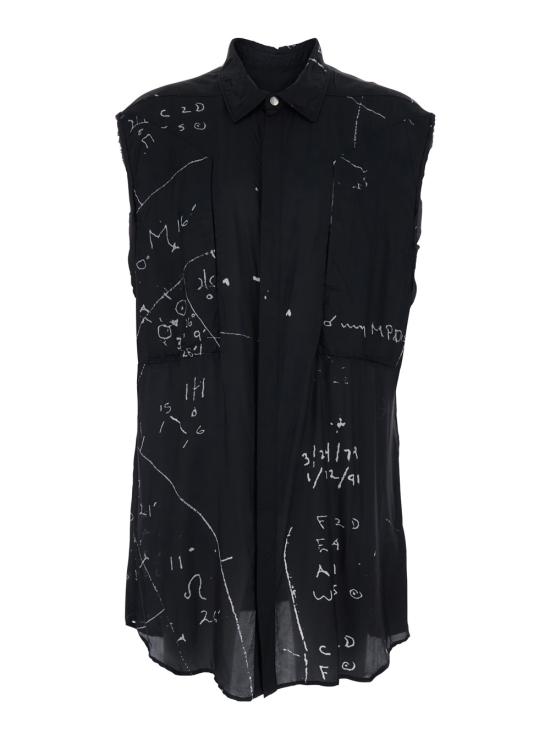 26SS 릭 오웬스 반팔 셔츠 RU01F2229KP10911 Black