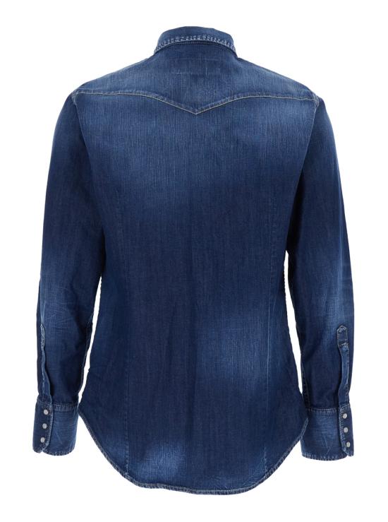 26SS 디스퀘어드2 데님 셔츠 S74DM0986S30341470 Blu - DSQUARED2