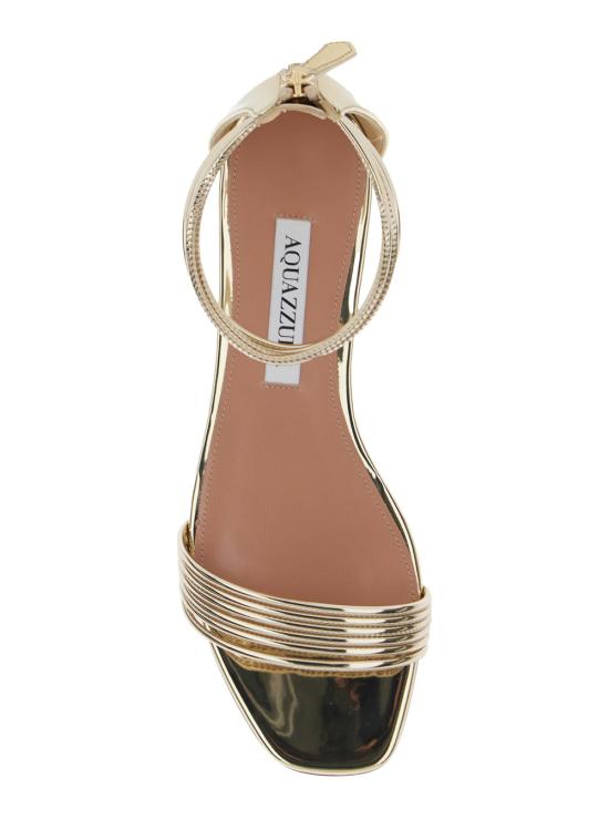 26SS 아쿠아주라 샌들 SWYFLAS0SSYSOG Metallic - AQUAZZURA