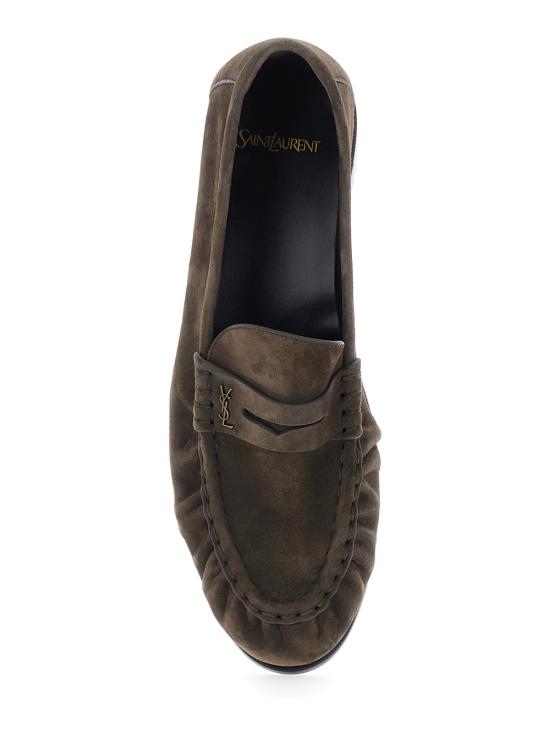 26SS 생로랑 로퍼 83947127DTT1119 Brown - SAINT LAURENT