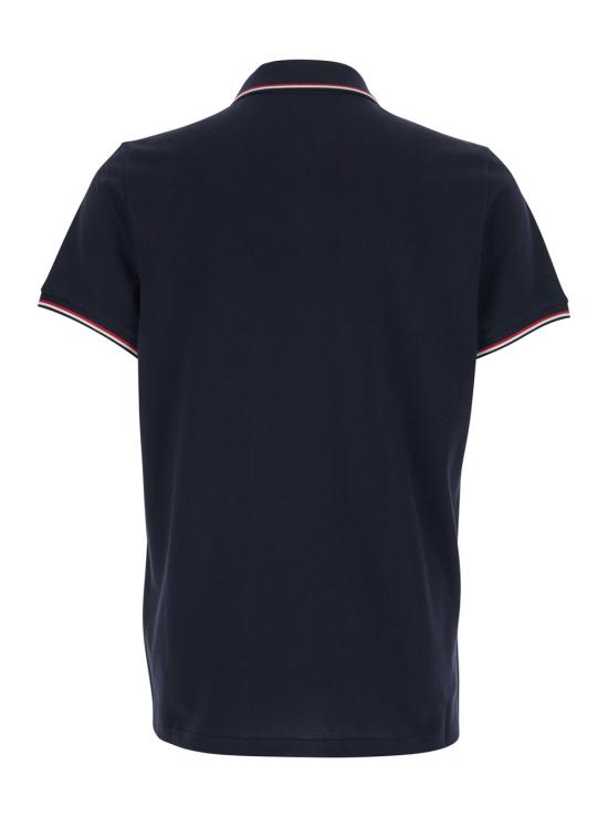 26SS 몽클레어 폴로 티셔츠 8A703008455677X Blu - MONCLER