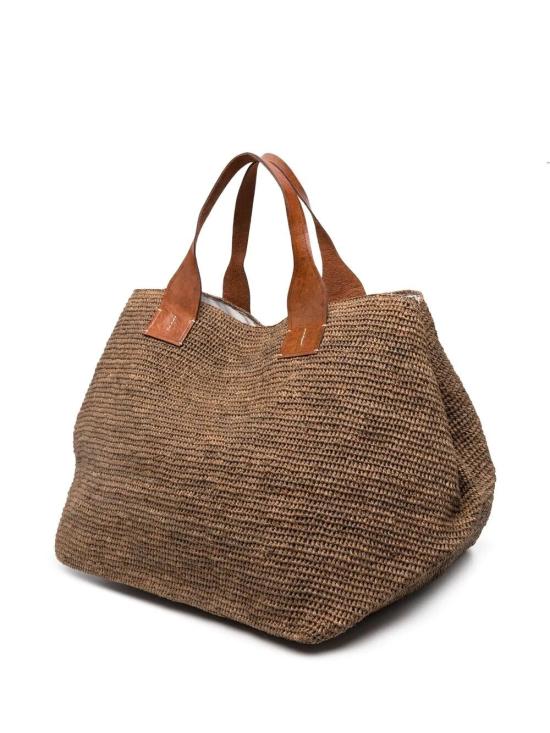 26SS 이벨리브 토트백 LAZAIIDARKTEA Brown - IBELIV