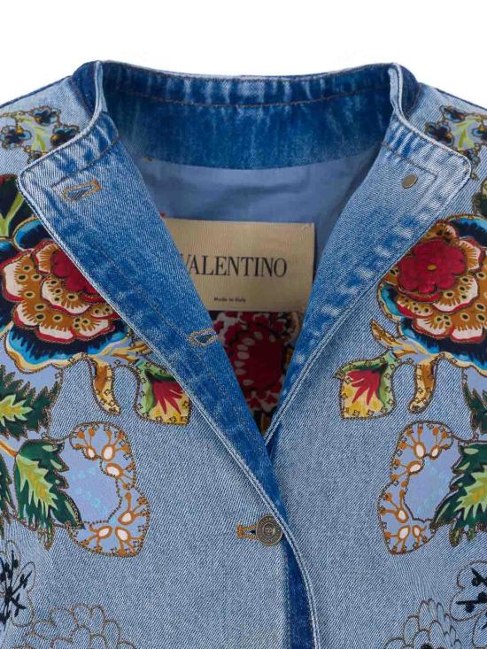 26SS 발렌티노 가라바니 긴팔 티셔츠 DC03T9YC508 Blue - VALENTINO GARAVANI