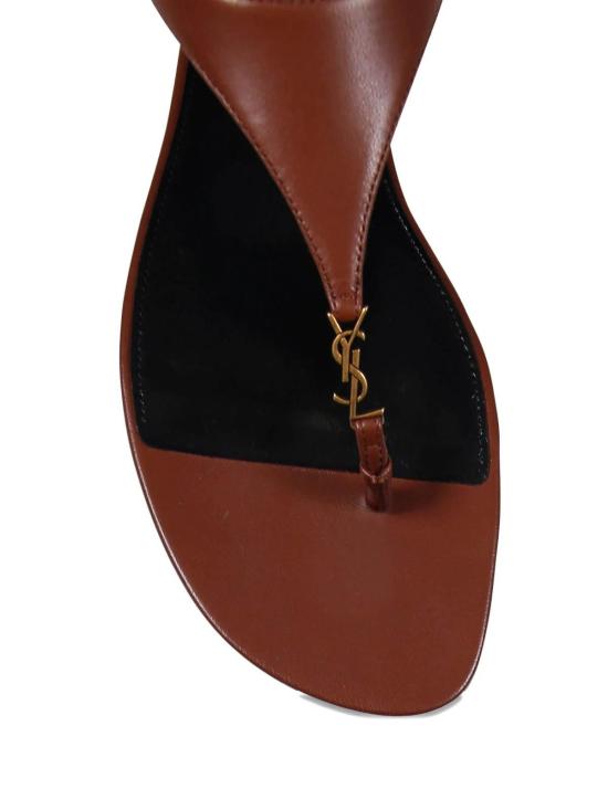 25FW 생로랑 샌들 841570AADF02603 Brown - SAINT LAURENT