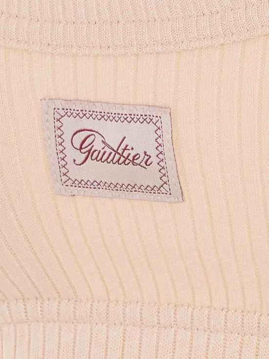 26SS 장 폴 고티에 민소매 티셔츠 TO430J01463 Beige - JEAN PAUL GAULTIER