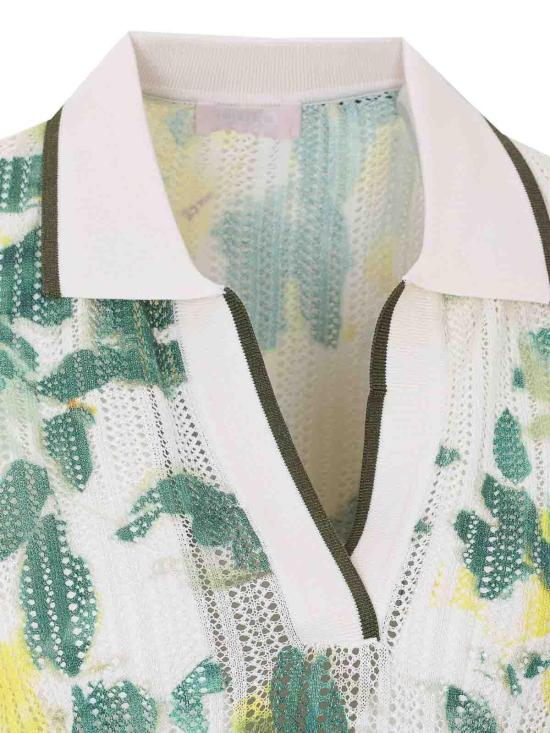 26SS 리우조 반팔 티셔츠 TA6286MA64RL9046 Green - LIU JO