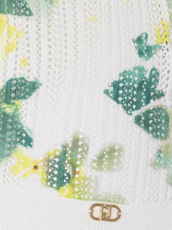 26SS 리우조 반팔 티셔츠 TA6286MA64RL9046 Green - LIU JO