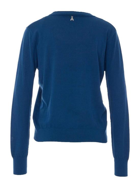 26SS 파트리지아페페 긴팔 티셔츠 8K0407K027CA97 Blue - PATRIZIA PEPE