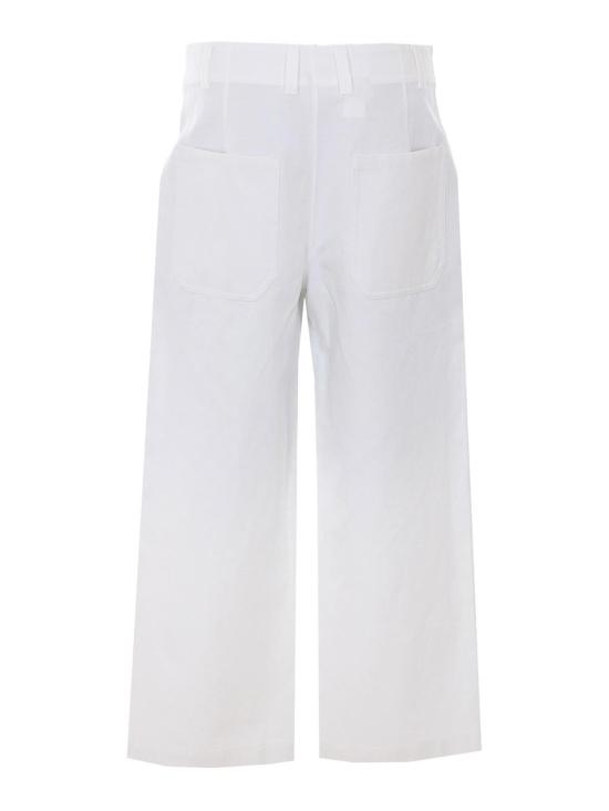 26SS 브루넬로 쿠치넬리 스트레이트 팬츠 ML118P9173C600 White - BRUNELLO CUCINELLI