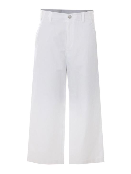 26SS 브루넬로 쿠치넬리 스트레이트 팬츠 ML118P9173C600 White