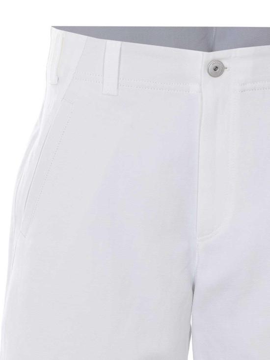 26SS 브루넬로 쿠치넬리 스트레이트 팬츠 ML118P9173C600 White - BRUNELLO CUCINELLI