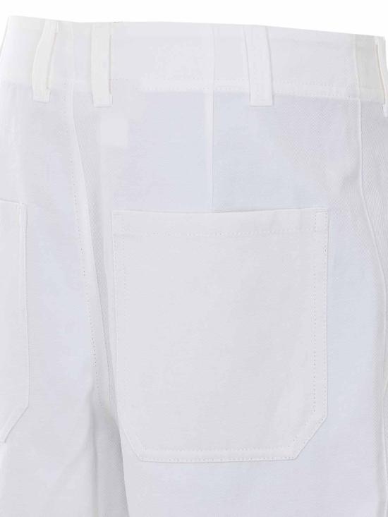 26SS 브루넬로 쿠치넬리 스트레이트 팬츠 ML118P9173C600 White - BRUNELLO CUCINELLI