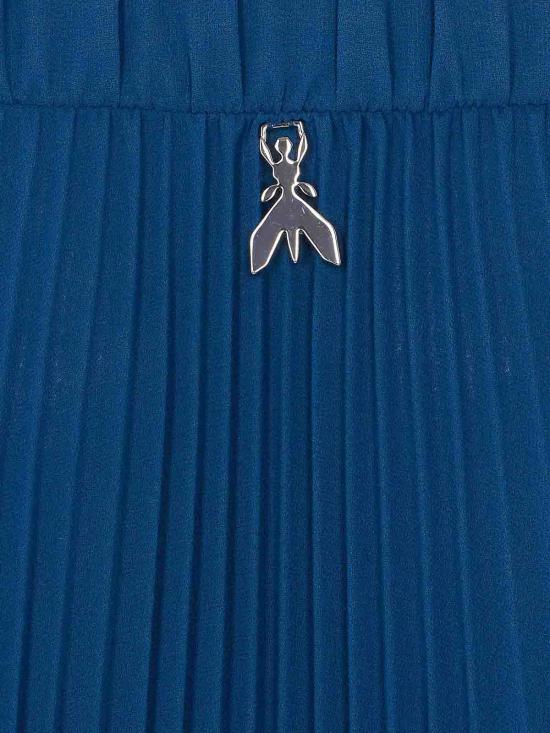 26SS 파트리지아페페 미디 스커트 8G0537AD08CA97 Blue - PATRIZIA PEPE