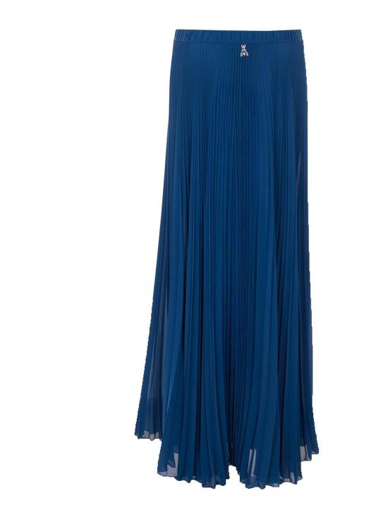 26SS 파트리지아페페 미디 스커트 8G0537AD08CA97 Blue - PATRIZIA PEPE