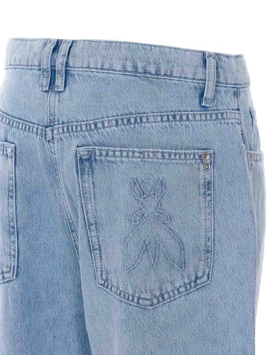 26SS 파트리지아페페 스트레이트 팬츠 8P0818D108CB09 Blue - PATRIZIA PEPE