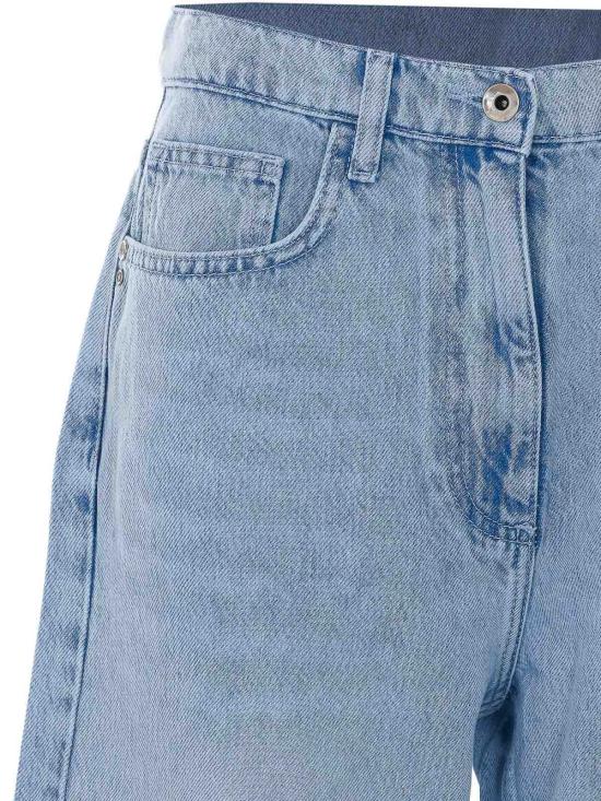 26SS 파트리지아페페 스트레이트 팬츠 8P0818D108CB09 Blue - PATRIZIA PEPE