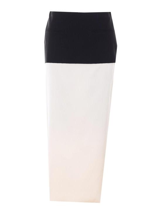 26SS 파트리지아페페 미디 스커트 8G0514A498FG53 White