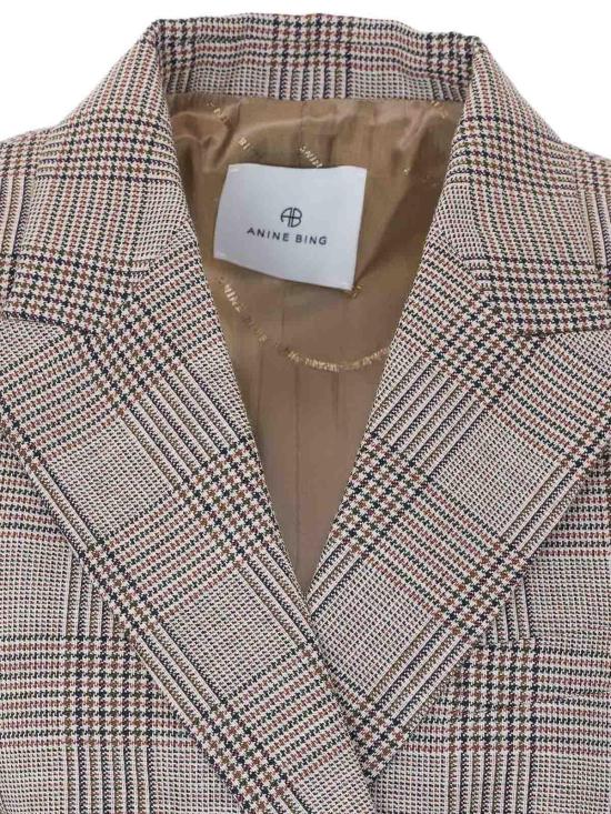 26SS 애니빙 수트 자켓 A0112103MLT26 Beige - ANINE BING