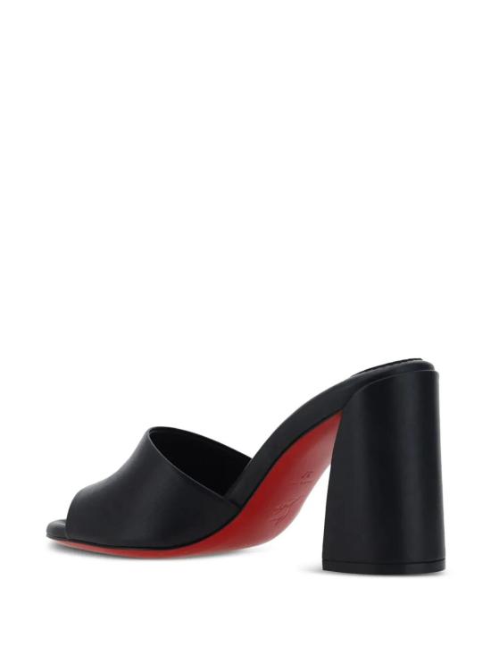 26SS 크리스챤 루부탱 뮬/슬리퍼 1240728B439 Black - CHRISTIAN LOUBOUTIN
